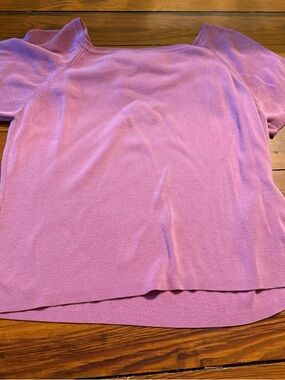 Vintage Joseph A Square-Neck Short Sleeve Top